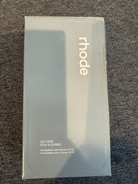 rhode Lip Case for iPhone 14/15 - Gray